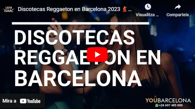 video discotecas reggaeton barcelona